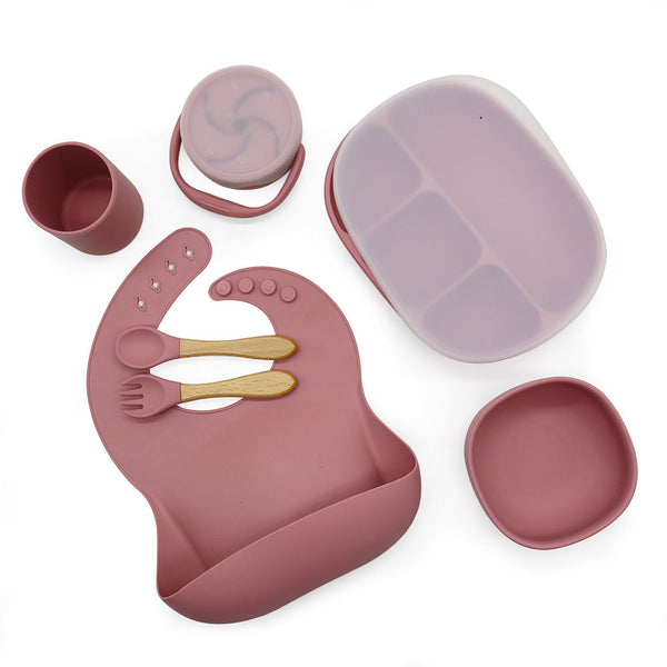 Love Wyld Feeding Set Dark Rose