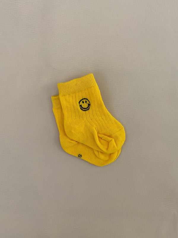 Face Socks Lemon