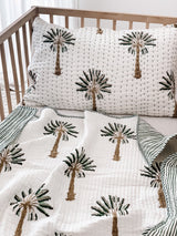 Cot Quilt Green Palm Springs