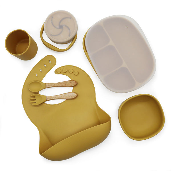 Love Wyld Feeding Set Mustard