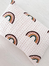 Pillow Case Rainbow with Cherry Stitch