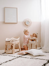 Rattan Doll’s Highchair