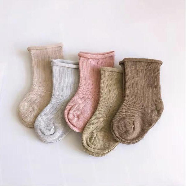 Ribbed Socks Pastel (pack of 5)