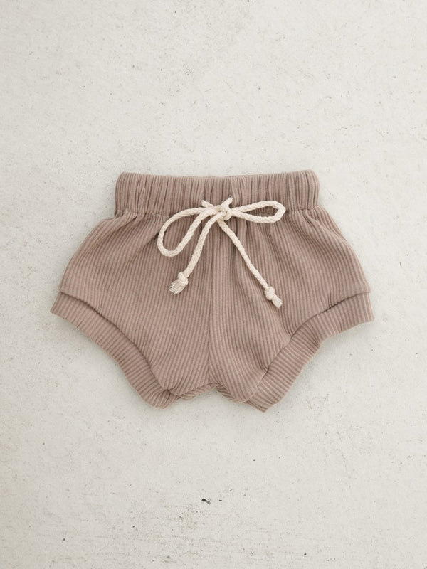 Wategos Ribbed Shorts Taupe