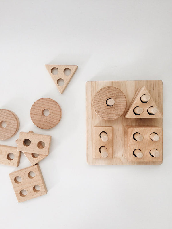 Eco Wooden Shape Sorter